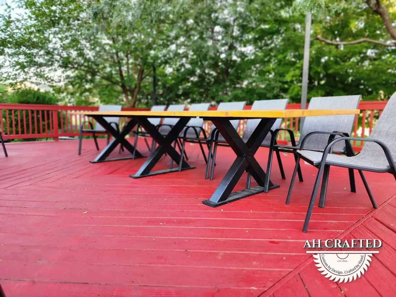 Wood Furniture — custom furniture built by AH Crafted.