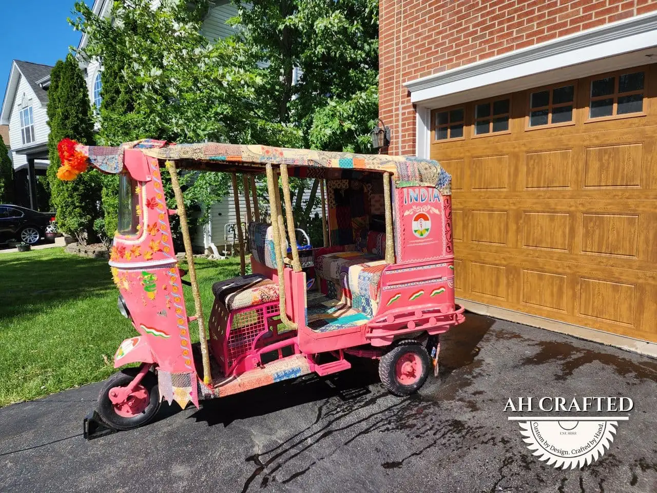 Auto Rickshaw — a custom bespoke build built by AH Crafted.