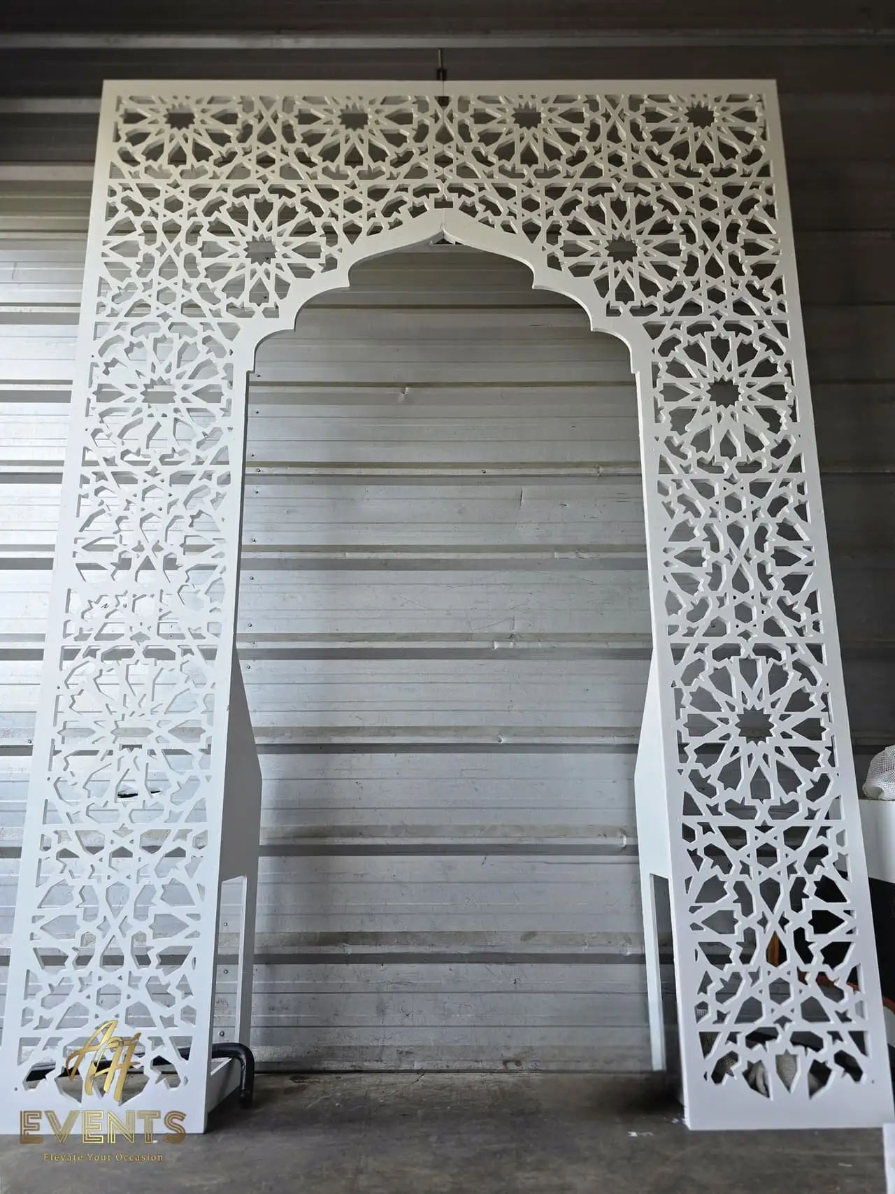 Polar Matrix Arch — a custom cnc matrix arch built by AH Crafted.