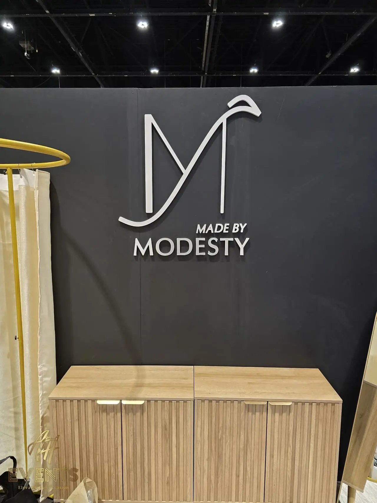 Made By Modesty — a custom branded environment built by AH Crafted.