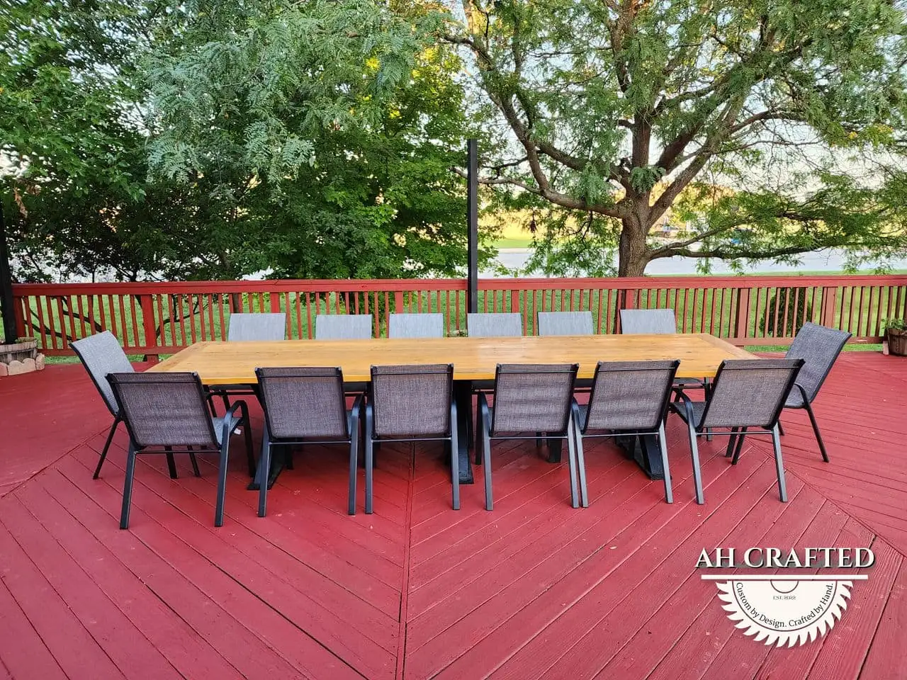 Wood Furniture — custom furniture built by AH Crafted.