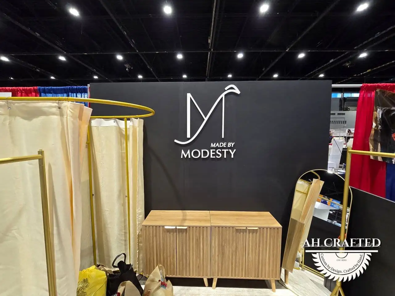 Made By Modesty — a custom branded environment built by AH Crafted.