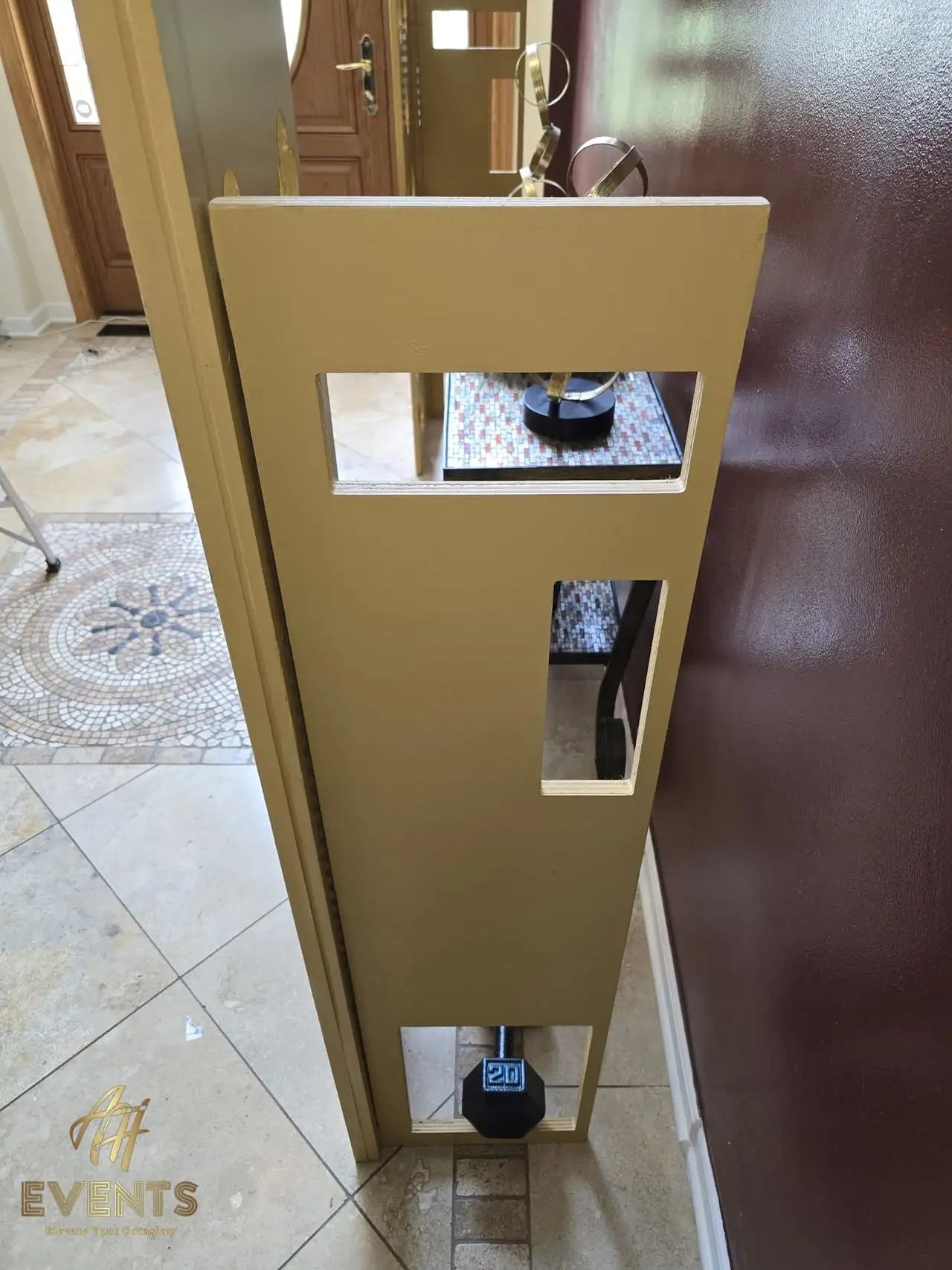 Mist Matrix Arch — a custom cnc matrix arch built by AH Crafted.