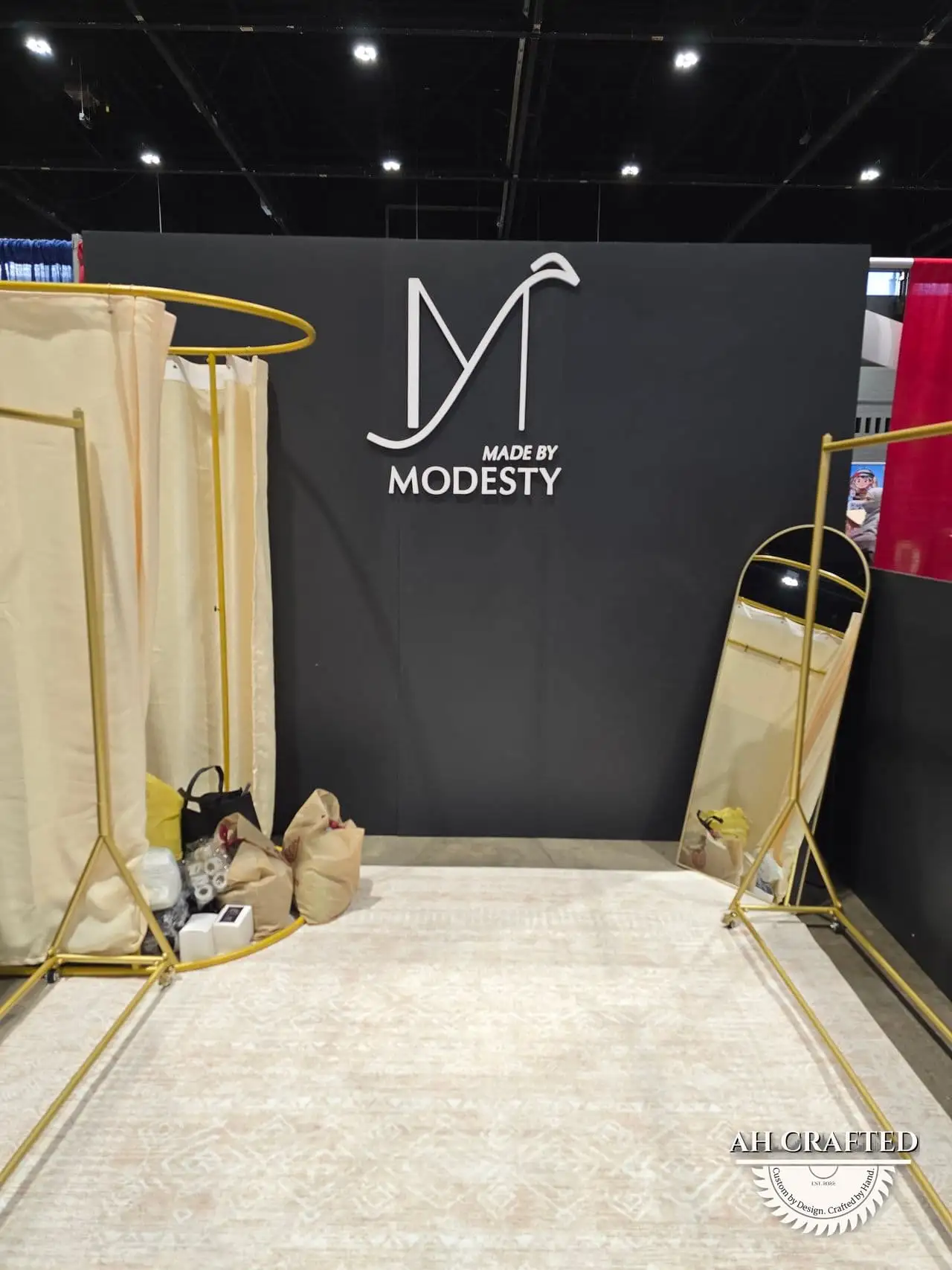 Made By Modesty — a custom branded environment built by AH Crafted.
