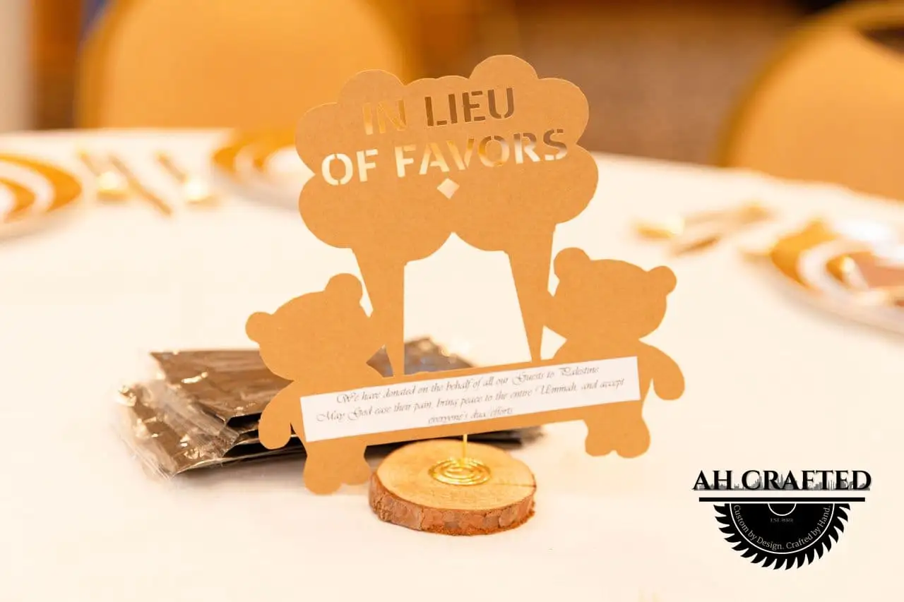 Bear Theme Baby Shower — a custom themed environment built by AH Crafted.