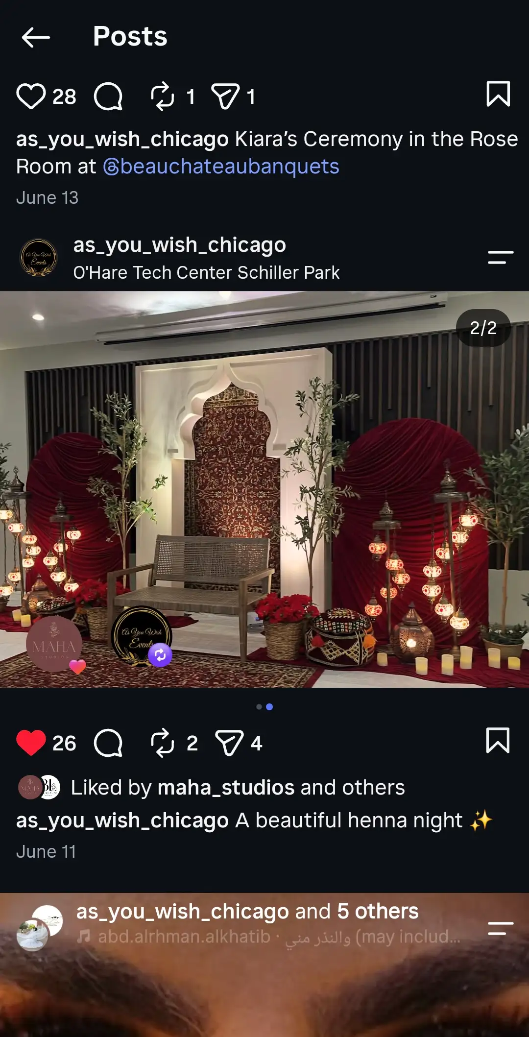 3D Arch on display at a live event — shared by an event partner