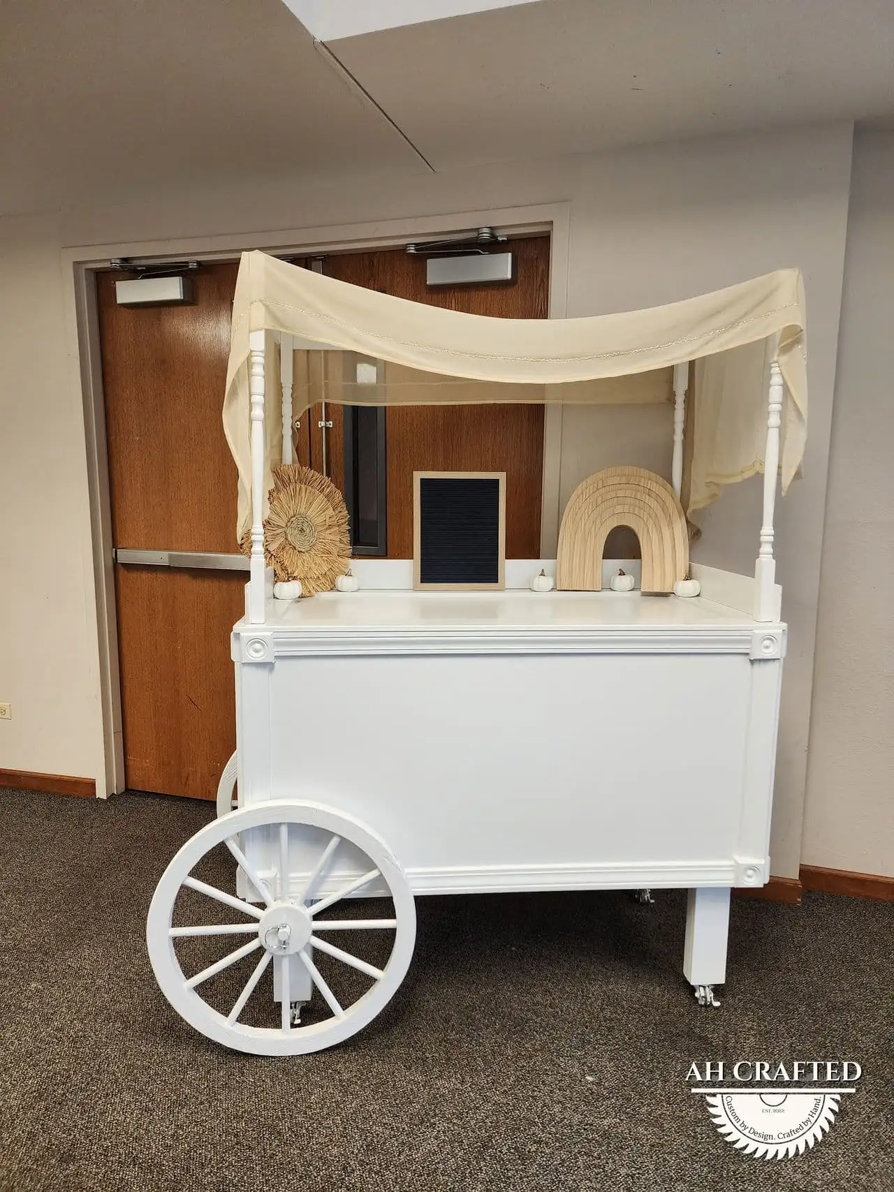Boho Baby Shower — a custom themed environment built by AH Crafted.