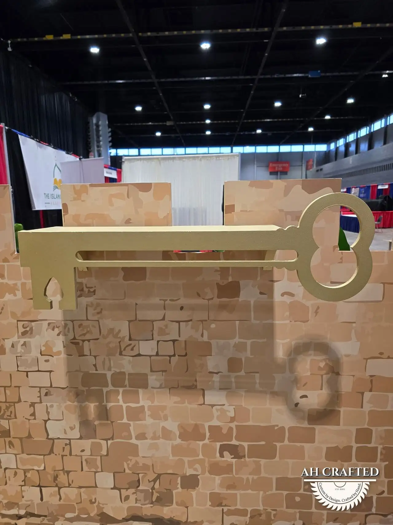 Coral Beach Booth — a custom built booth built by AH Crafted.