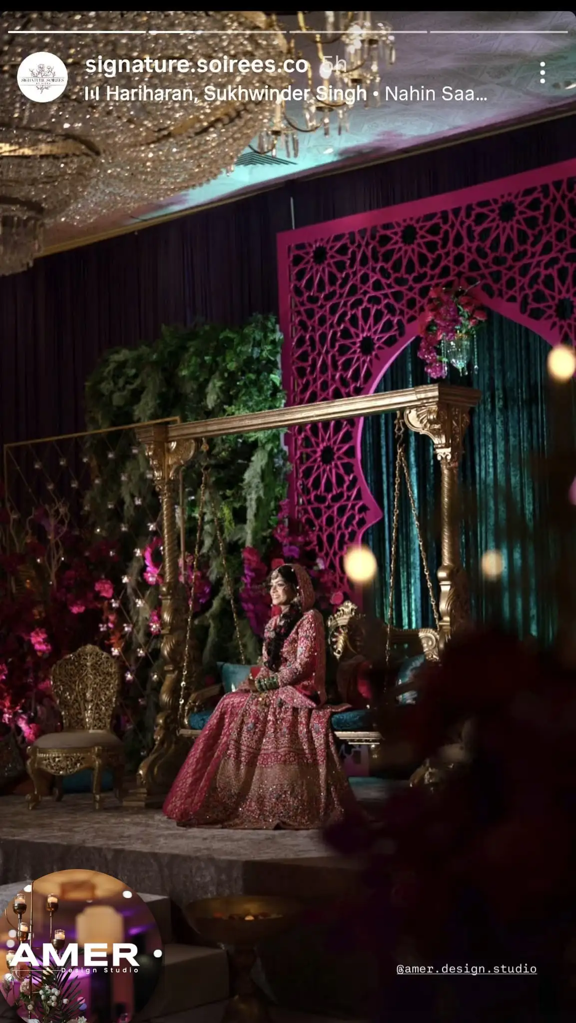 Grand Diva Matrix Arch on display at a live event — shared by an event partner