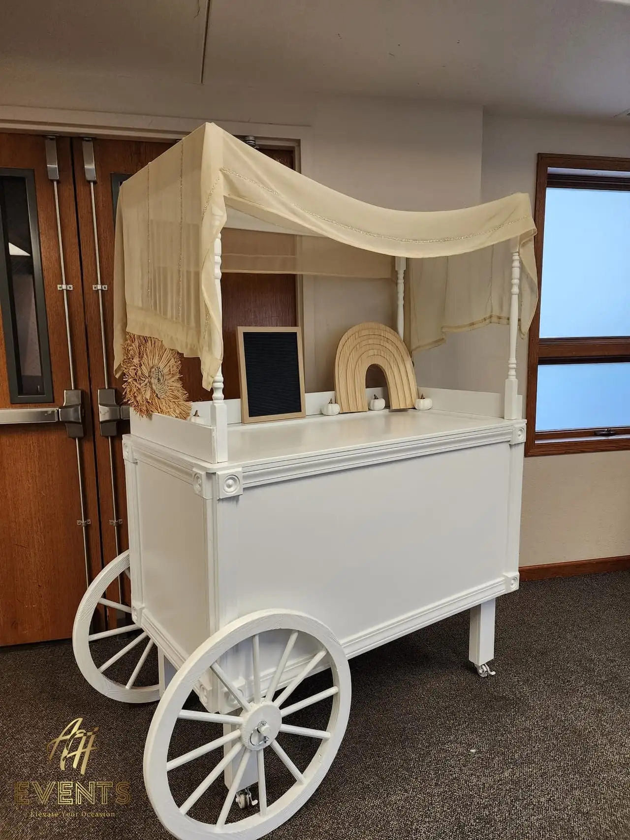 Boho Baby Shower — a custom themed environment built by AH Crafted.