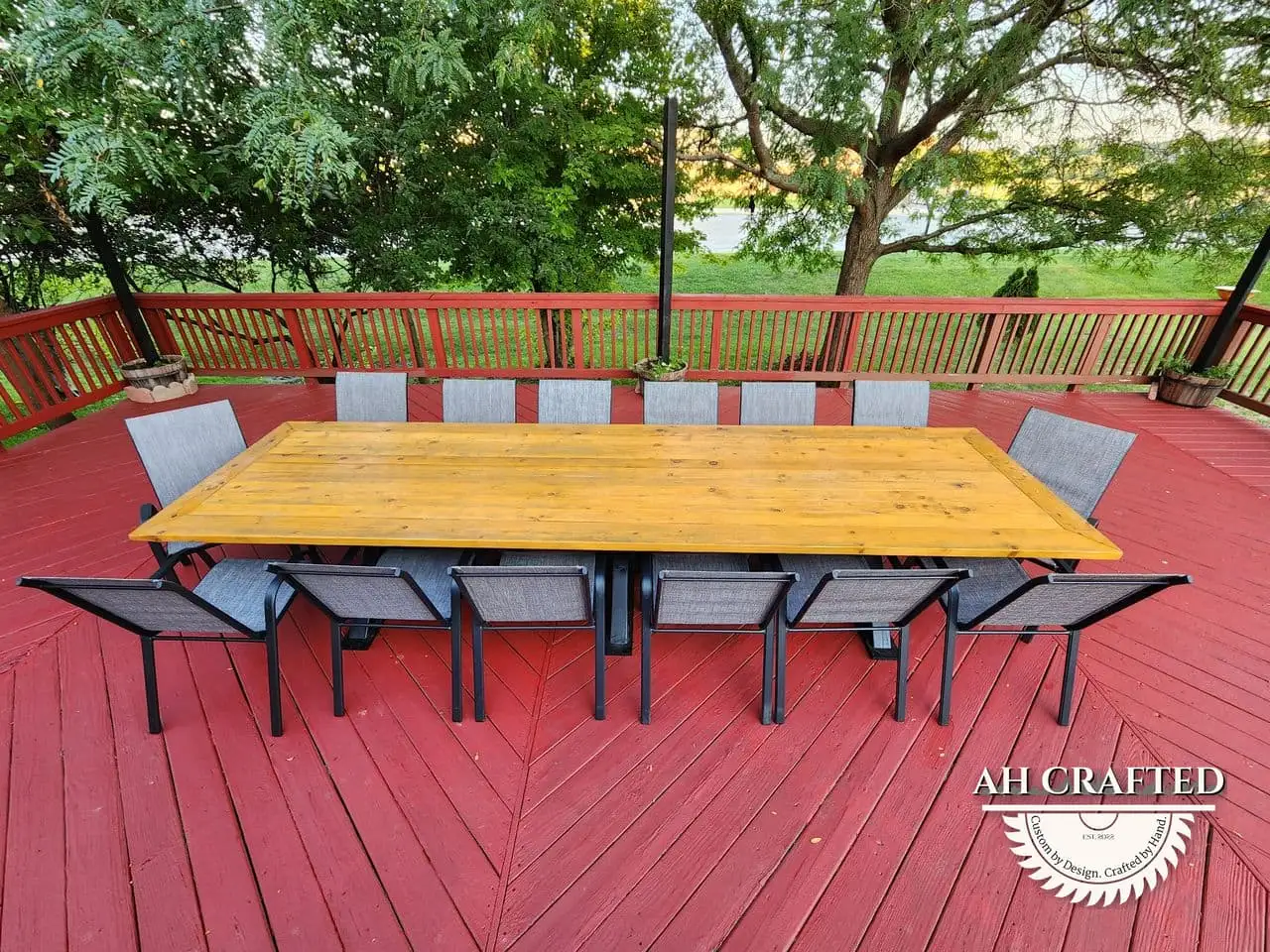 Wood Furniture — custom furniture built by AH Crafted.