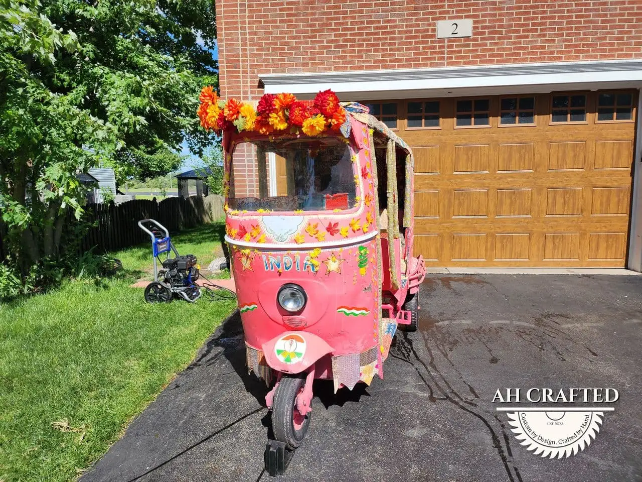 Auto Rickshaw — a custom bespoke build built by AH Crafted.