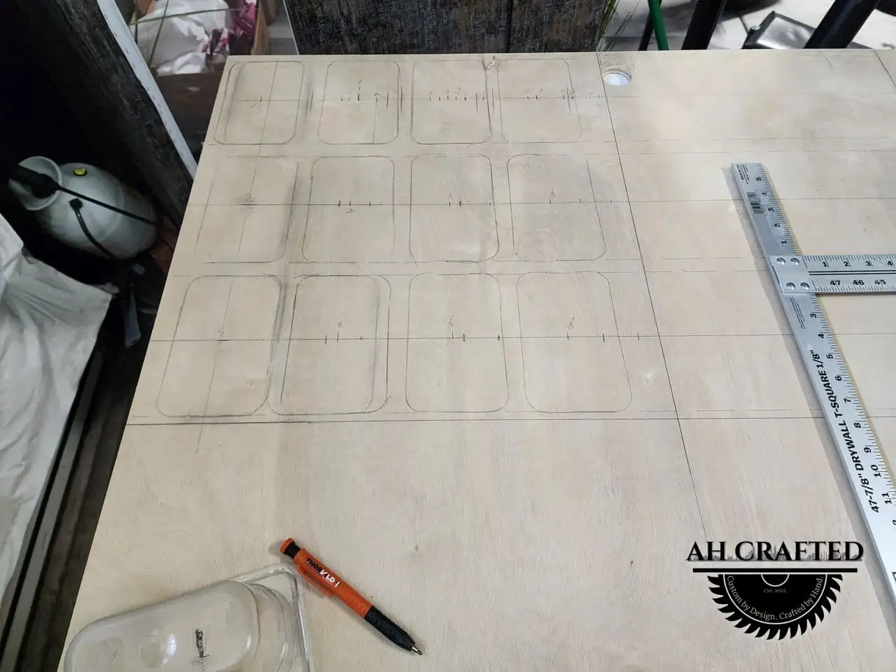 Cart Tops — decorative hand-cut plywood cart tops built by AH Crafted.