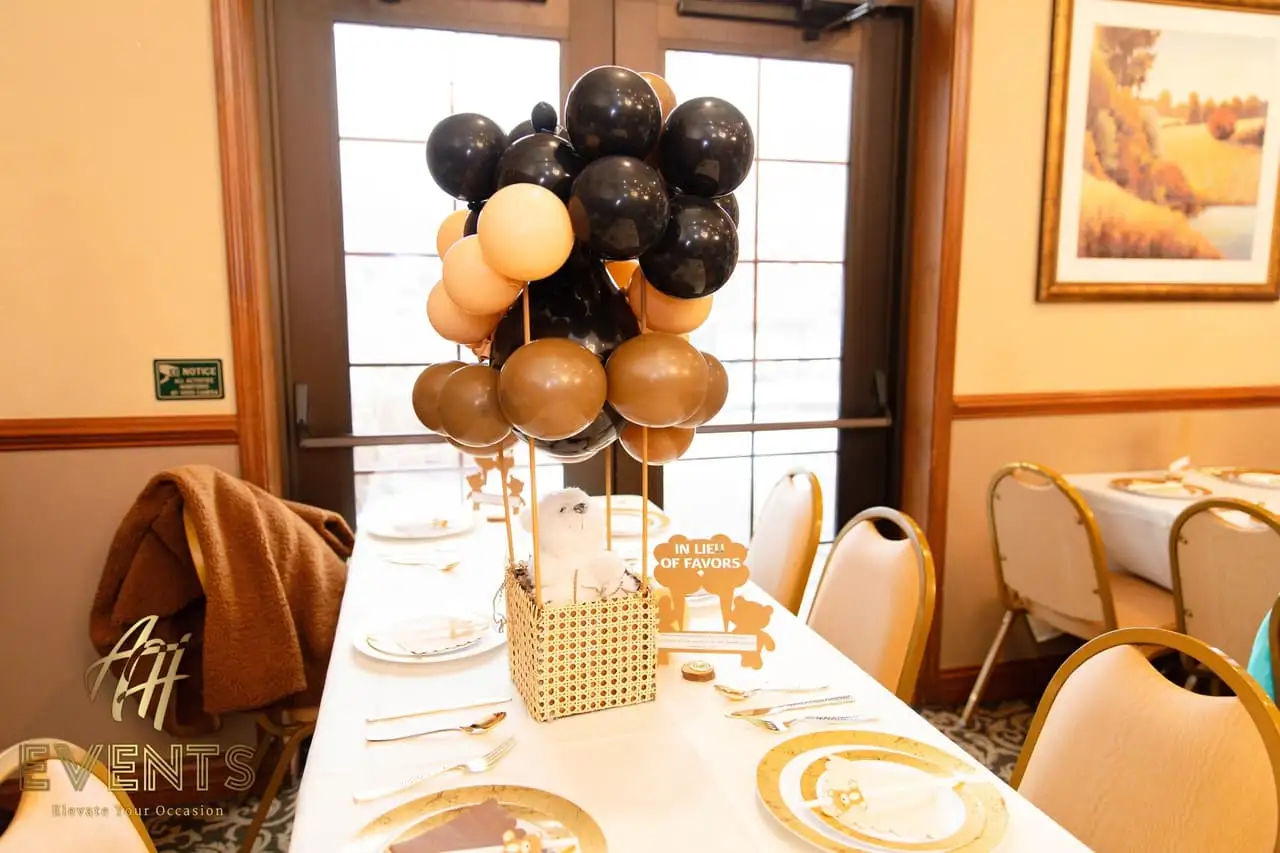 Bear Theme Baby Shower — a custom themed environment built by AH Crafted.