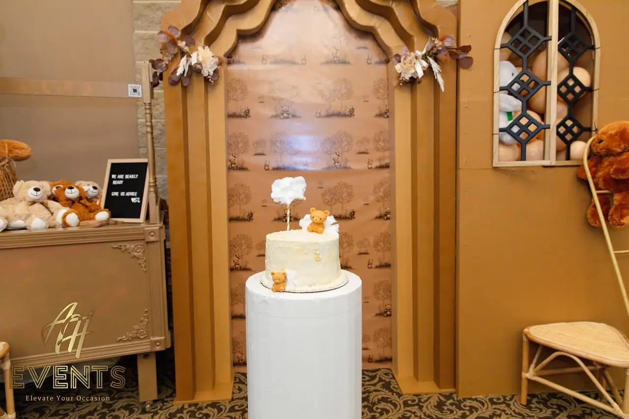 Arch Backdrops — a custom event arch built by AH Crafted.