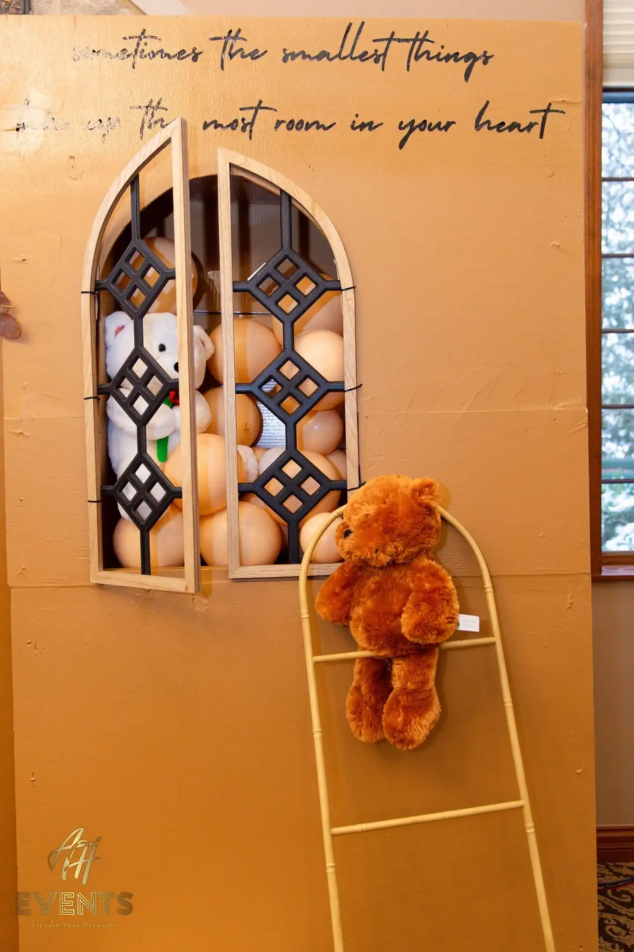 Bear Theme Baby Shower — a custom themed environment built by AH Crafted.