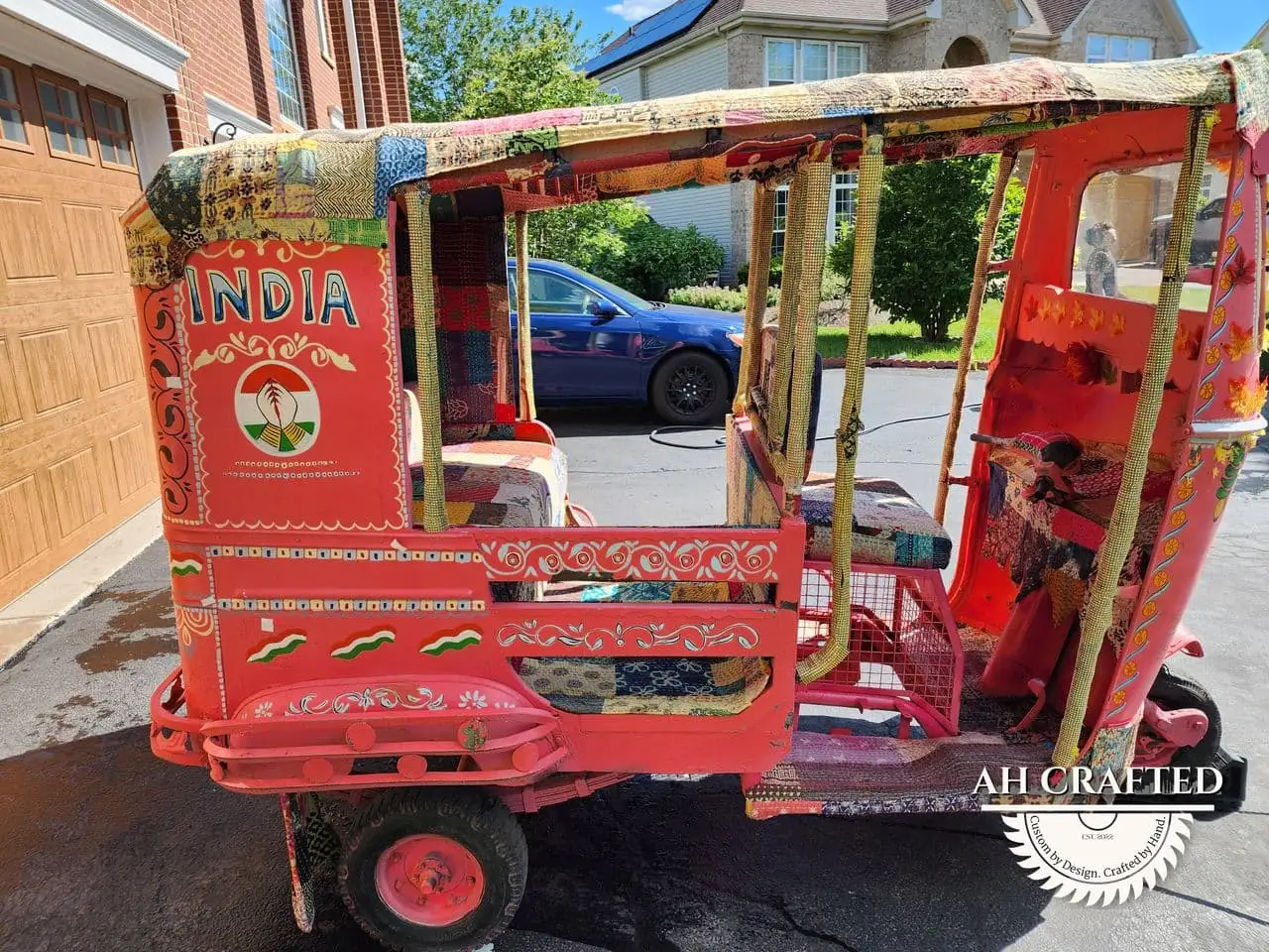 Auto Rickshaw — a custom bespoke build built by AH Crafted.