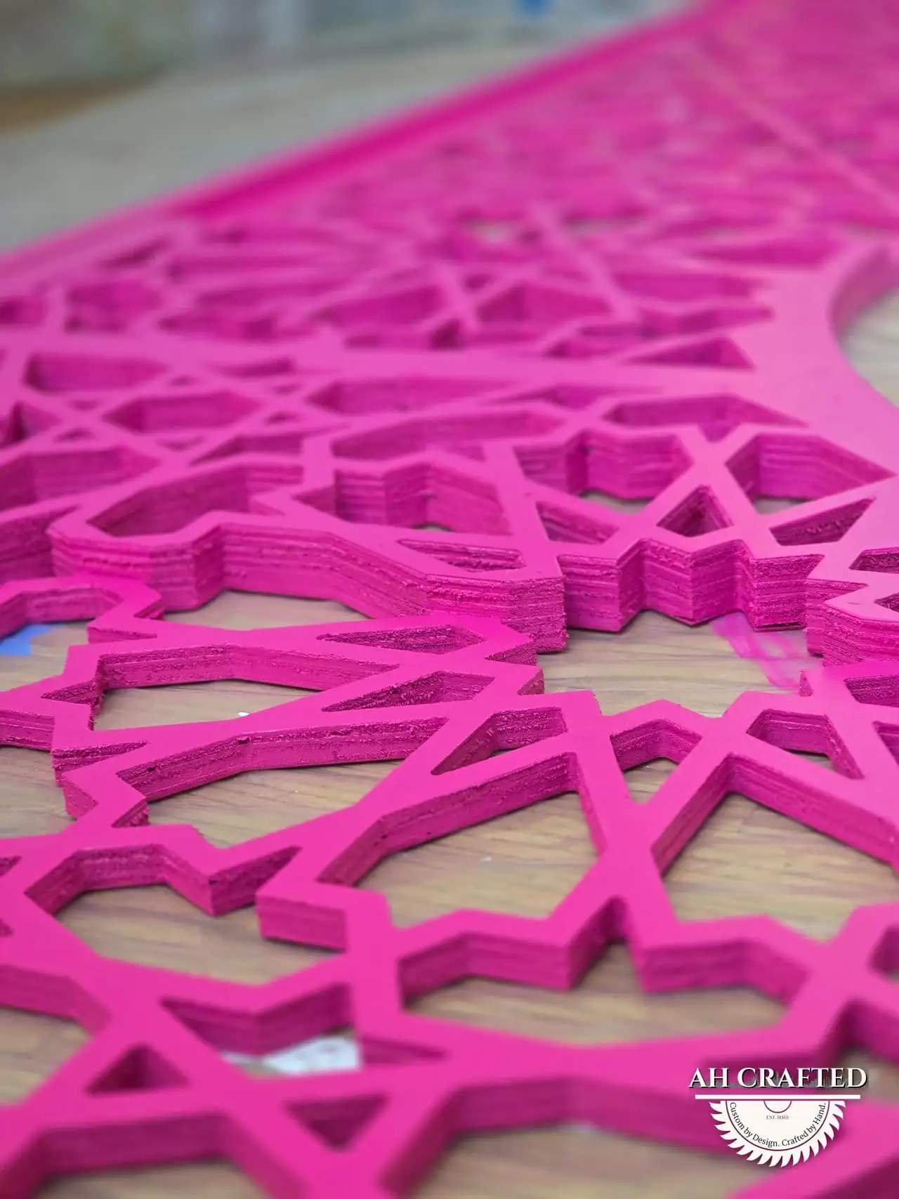 Grand Diva Matrix Arch — a custom cnc matrix arch built by AH Crafted.