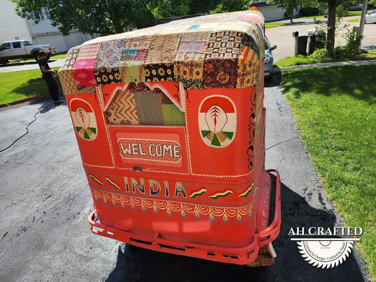 Auto Rickshaw — a custom bespoke build built by AH Crafted.