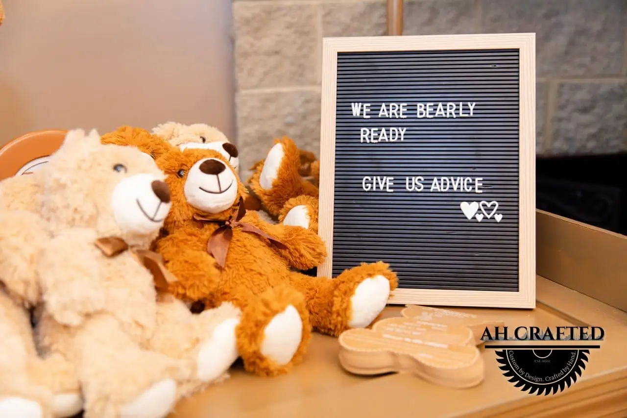 Bear Theme Baby Shower — a custom themed environment built by AH Crafted.