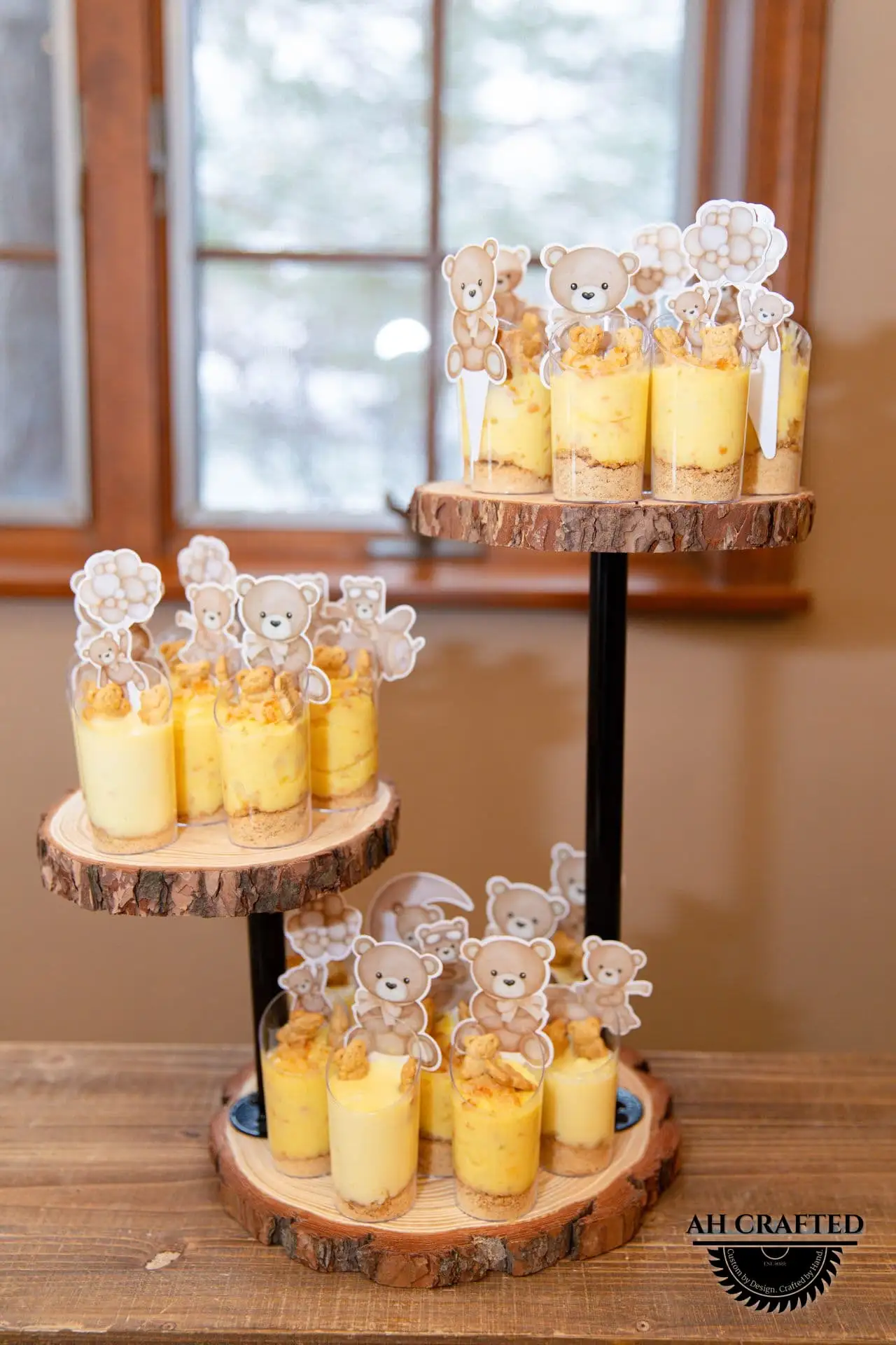 Bear Theme Baby Shower — a custom themed environment built by AH Crafted.