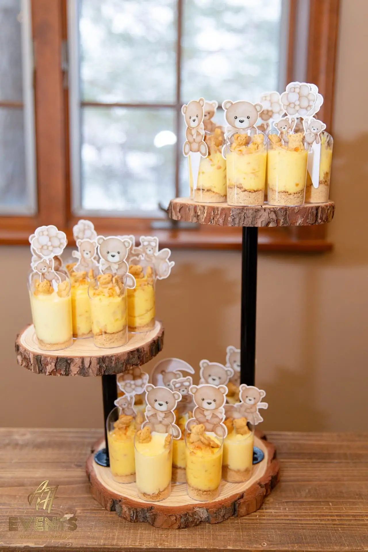 Bear Theme Baby Shower — a custom themed environment built by AH Crafted.