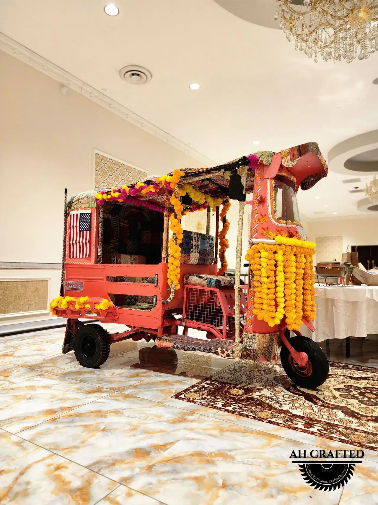 Auto Rickshaw — a custom bespoke build built by AH Crafted.