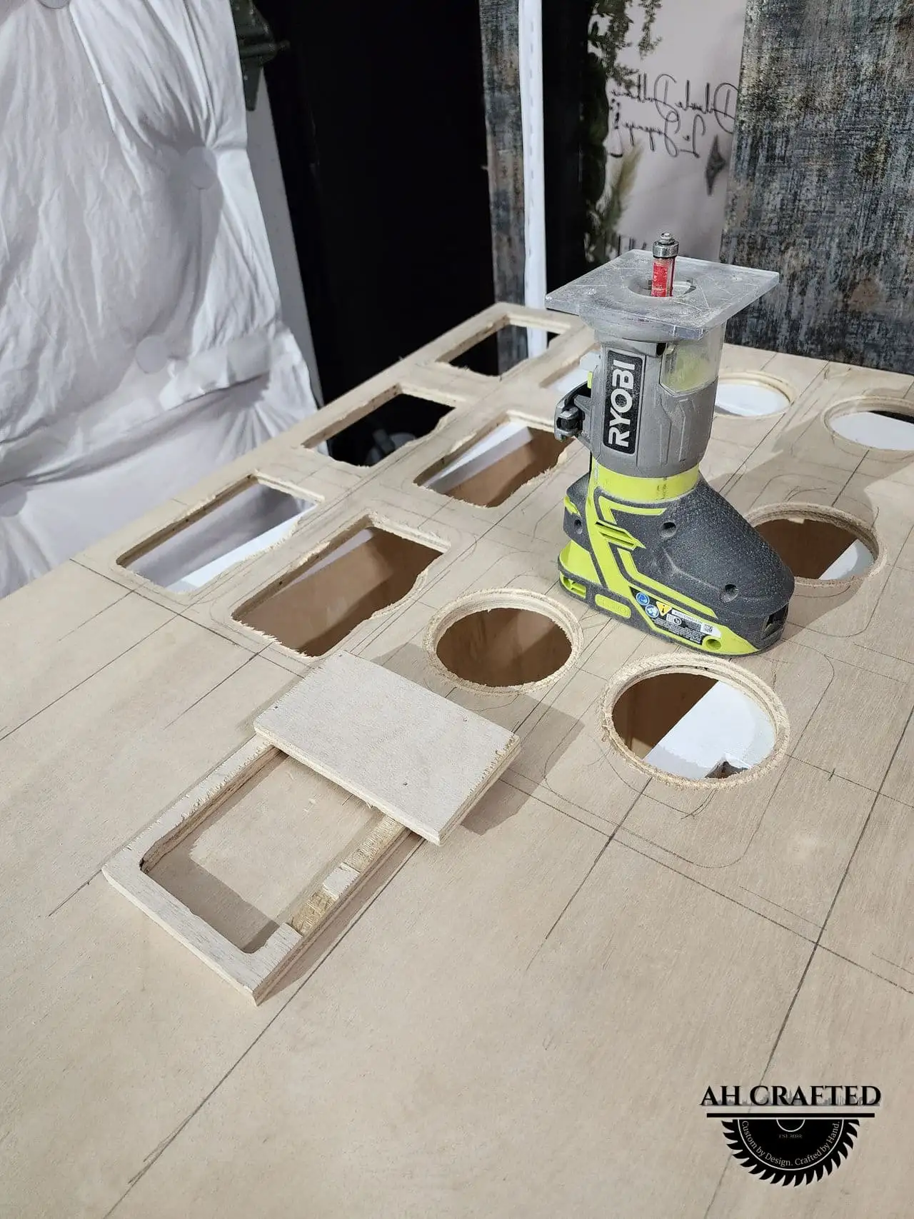 Cart Tops — decorative hand-cut plywood cart tops built by AH Crafted.