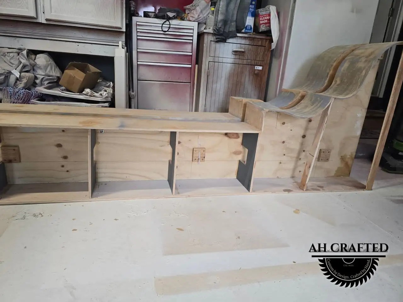 3D Arch — a custom three-dimensional event arch built by AH Crafted.