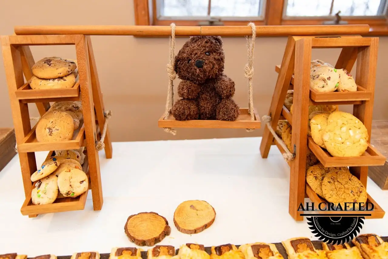 Bear Theme Baby Shower — a custom themed environment built by AH Crafted.