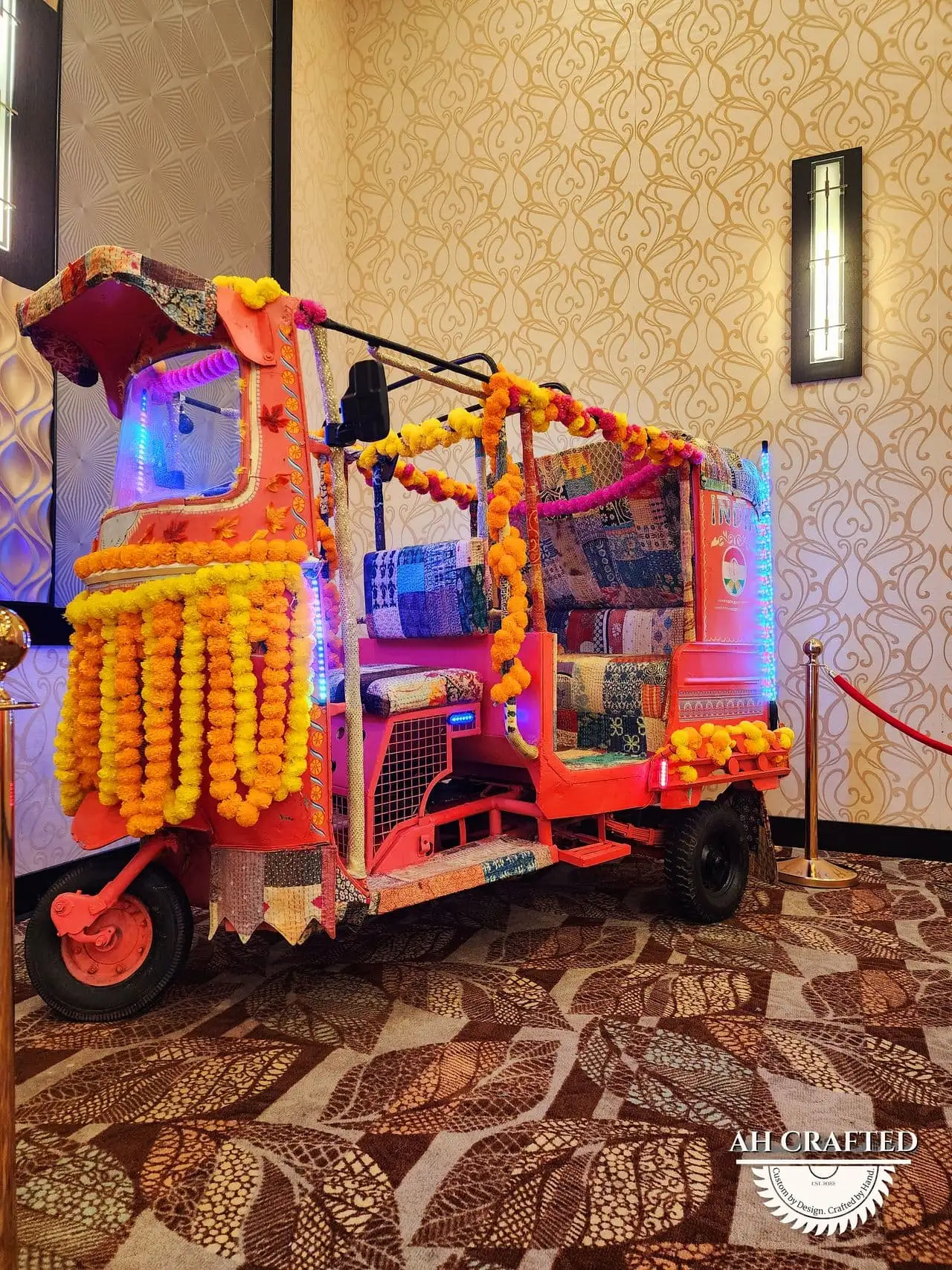 Auto Rickshaw — a custom bespoke build built by AH Crafted.
