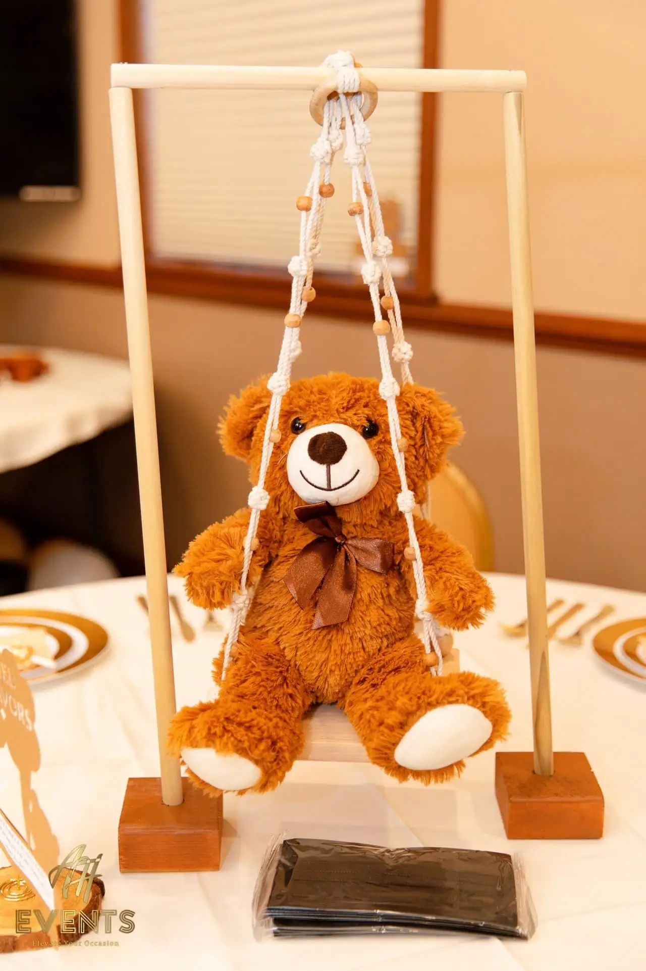 Bear Theme Baby Shower — a custom themed environment built by AH Crafted.