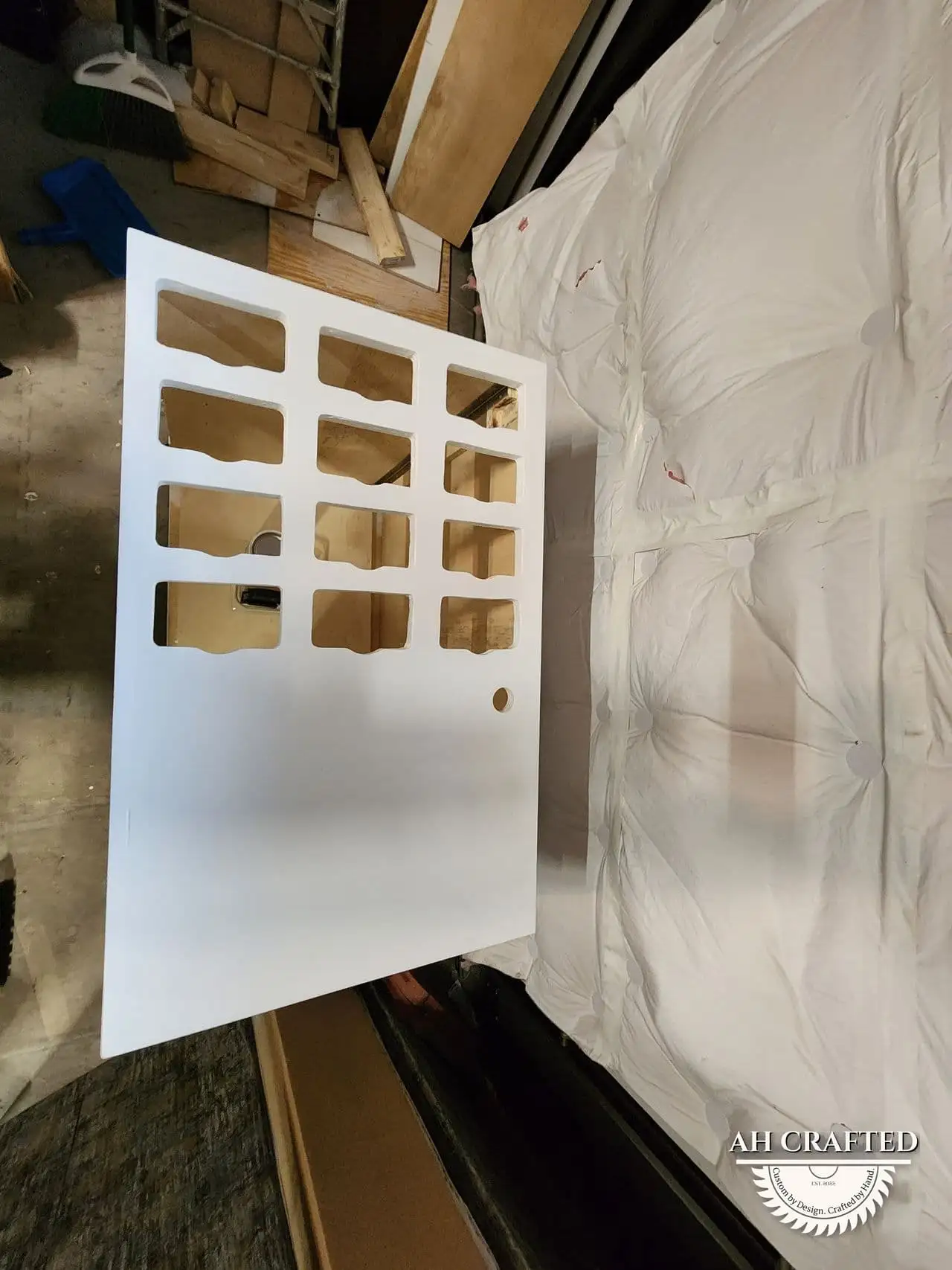 Cart Tops — decorative hand-cut plywood cart tops built by AH Crafted.