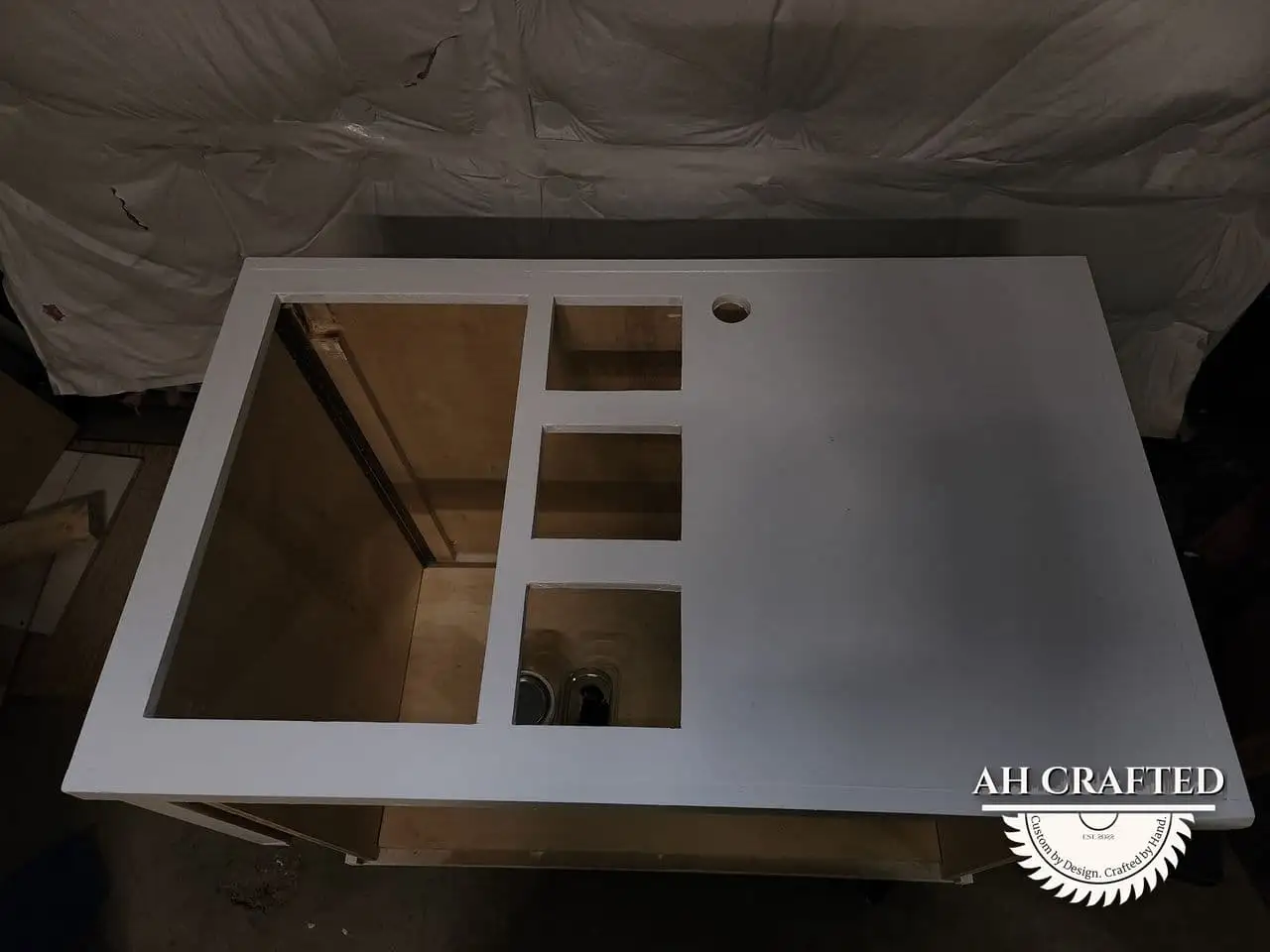 Cart Tops — decorative hand-cut plywood cart tops built by AH Crafted.