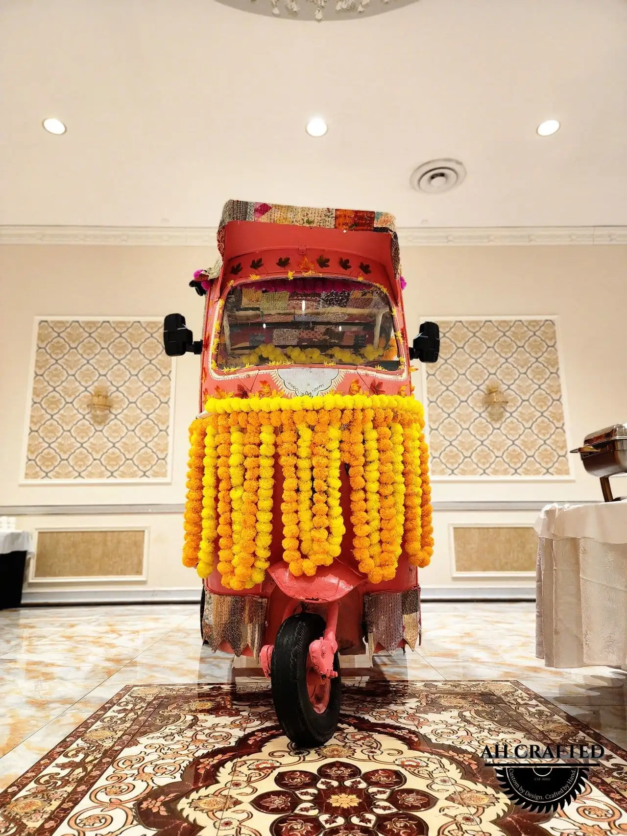 Auto Rickshaw — a custom bespoke build built by AH Crafted.