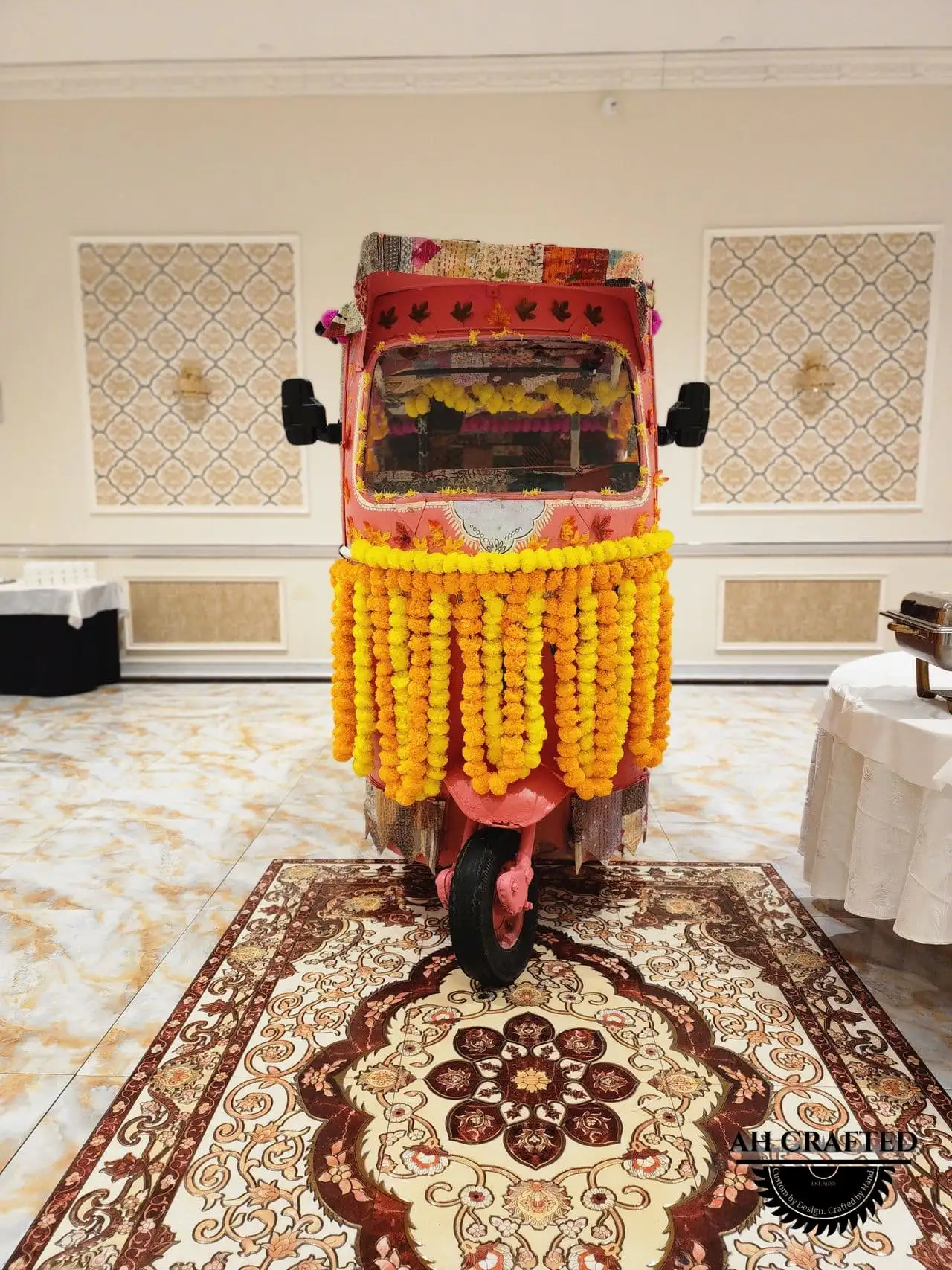 Auto Rickshaw — a custom bespoke build built by AH Crafted.