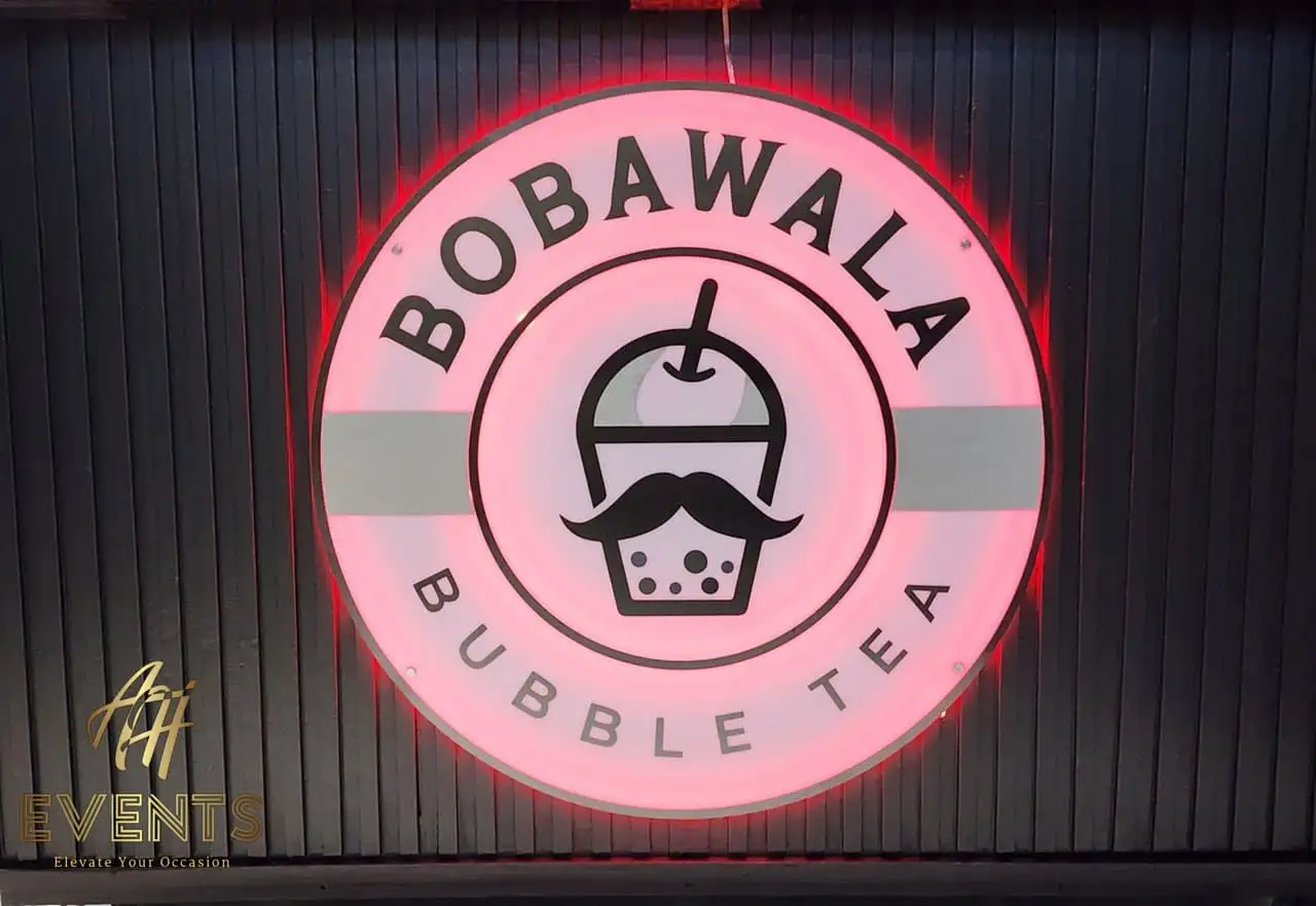 Bobawala Cart — a custom branded cart built by AH Crafted.