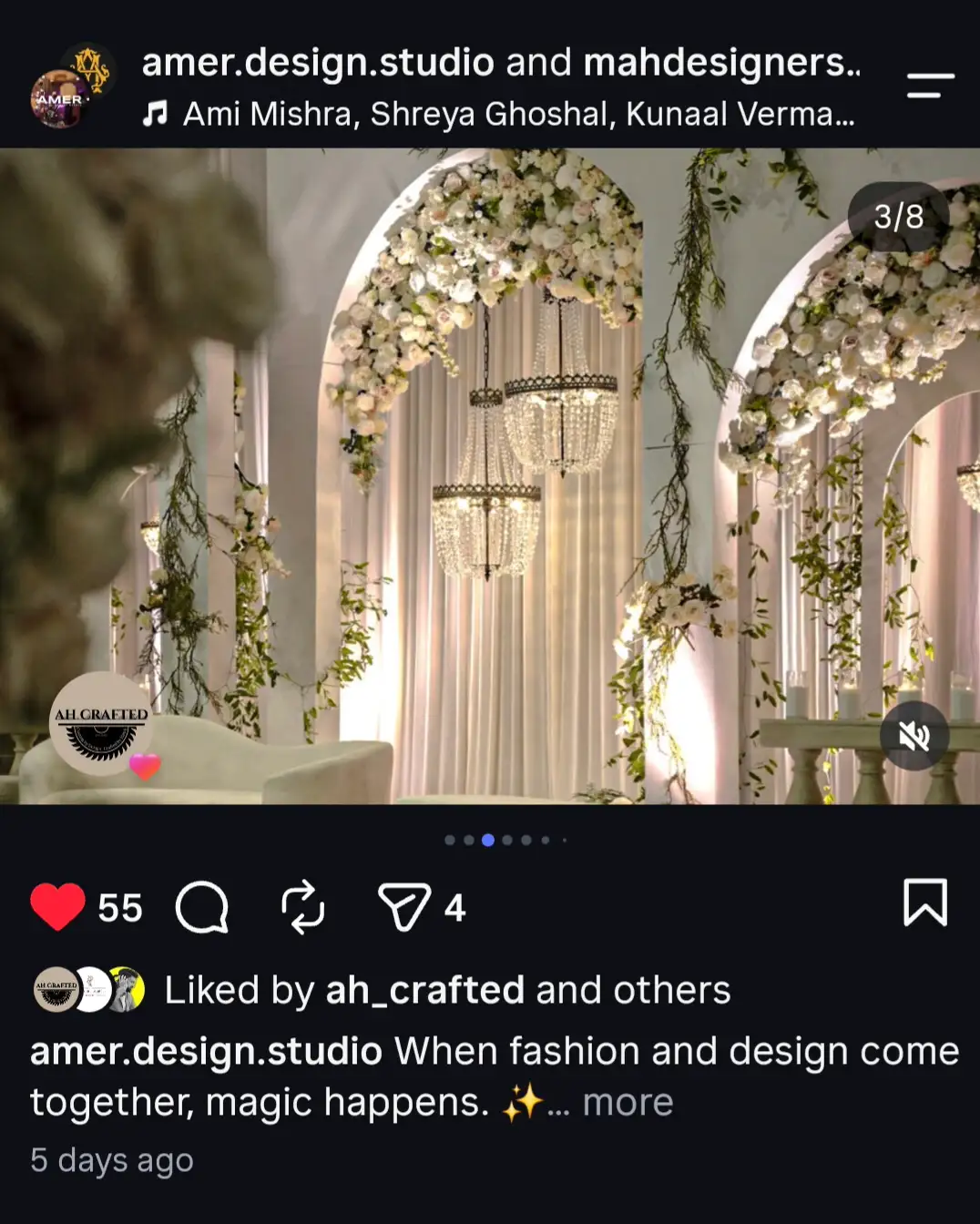 Volumetric Arc Suite on display at a live event — shared by an event partner