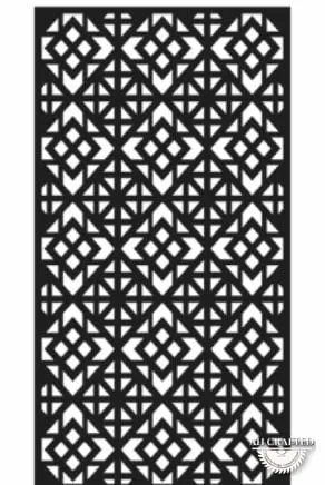 Abstract-style CNC-cut panel design, code AH-Abstract-0231