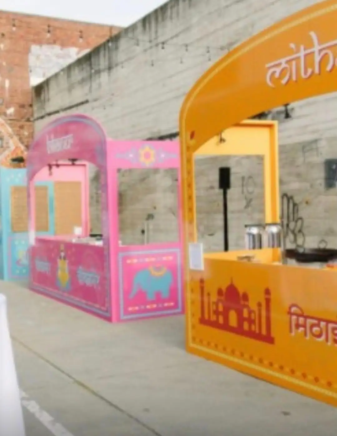 Food Stations on display at a live event — shared by an event partner